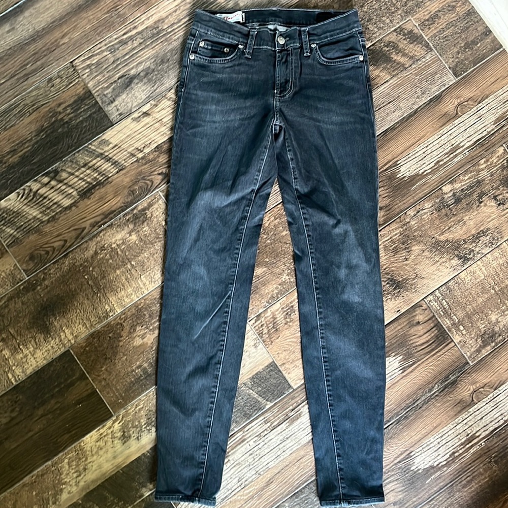 Red Engine Burner Jeans 28